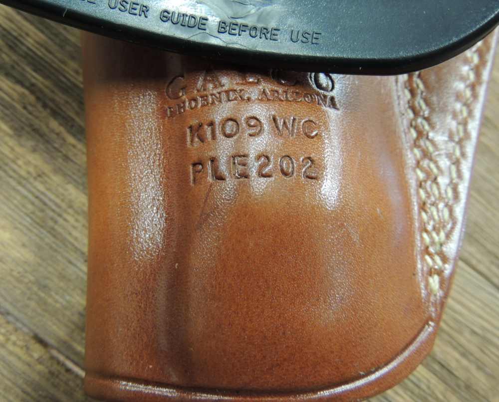 Galco Beretta 92/99 Right Hand Tan Leather Pistol Holster PLE202 -img-3