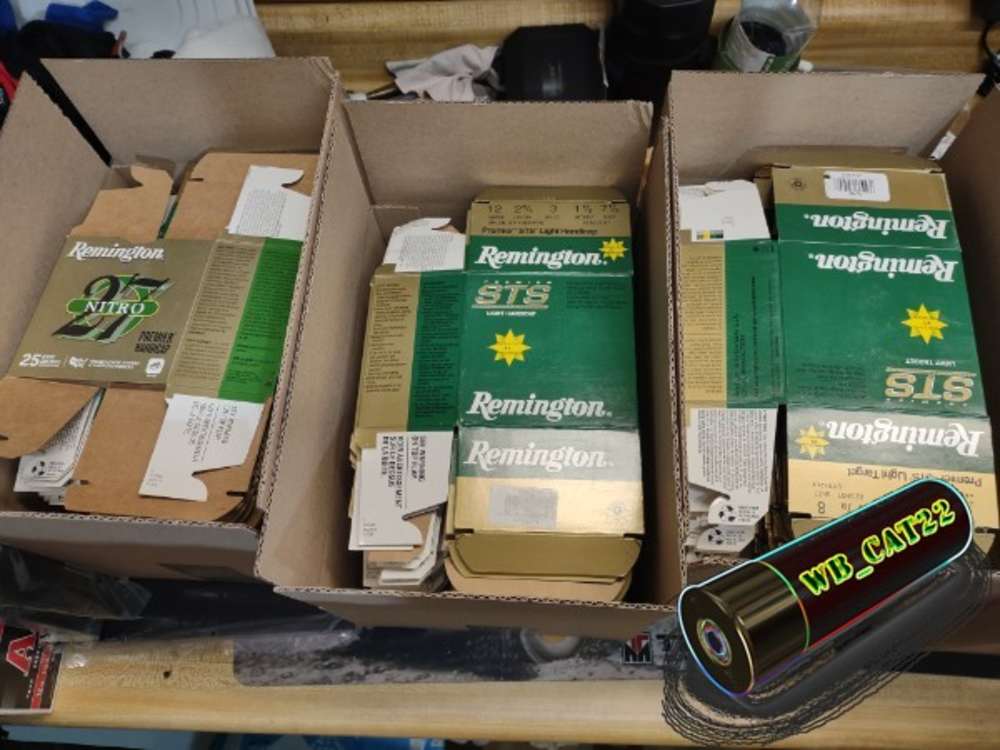 75 Remington Nitro 27 / STS 12 ga empty boxes-img-1