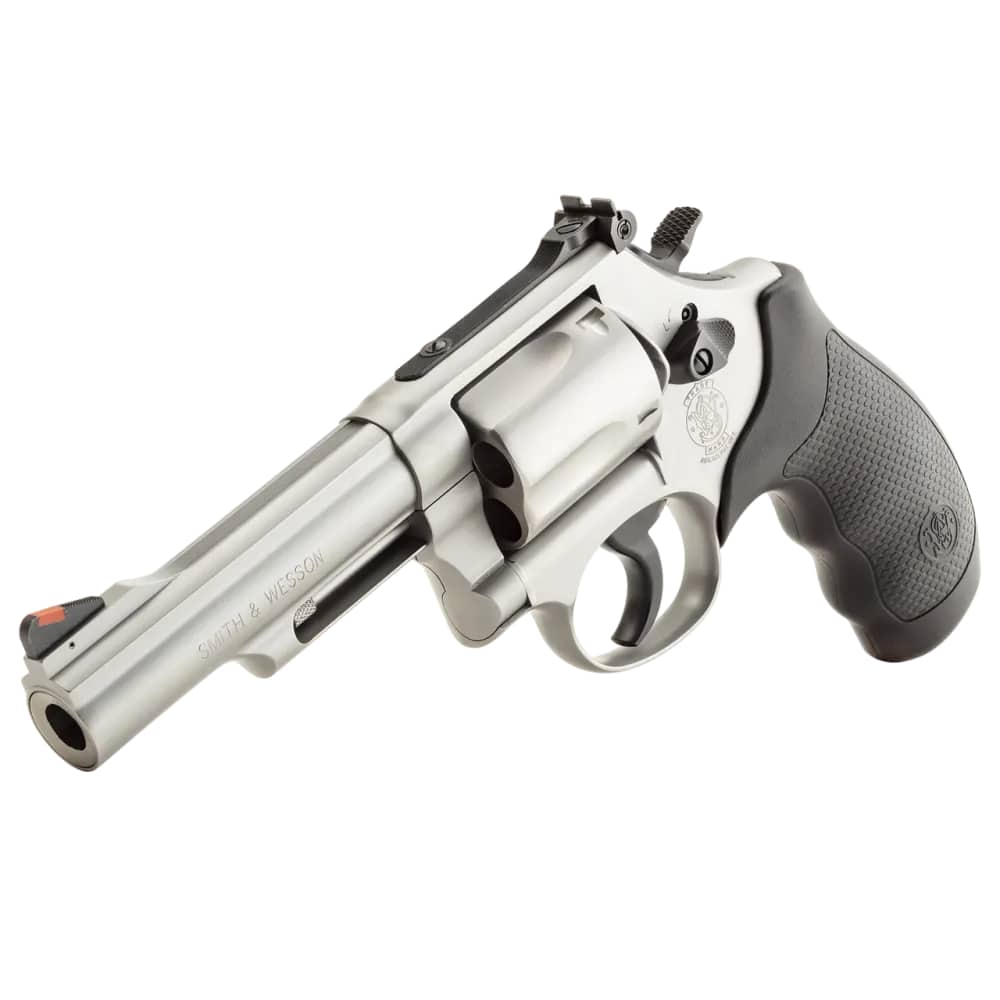 SMITH & WESSON 69 L-frame Revolver 44 Mag Exposed Hammer Red Ramp Sight 4"-img-4