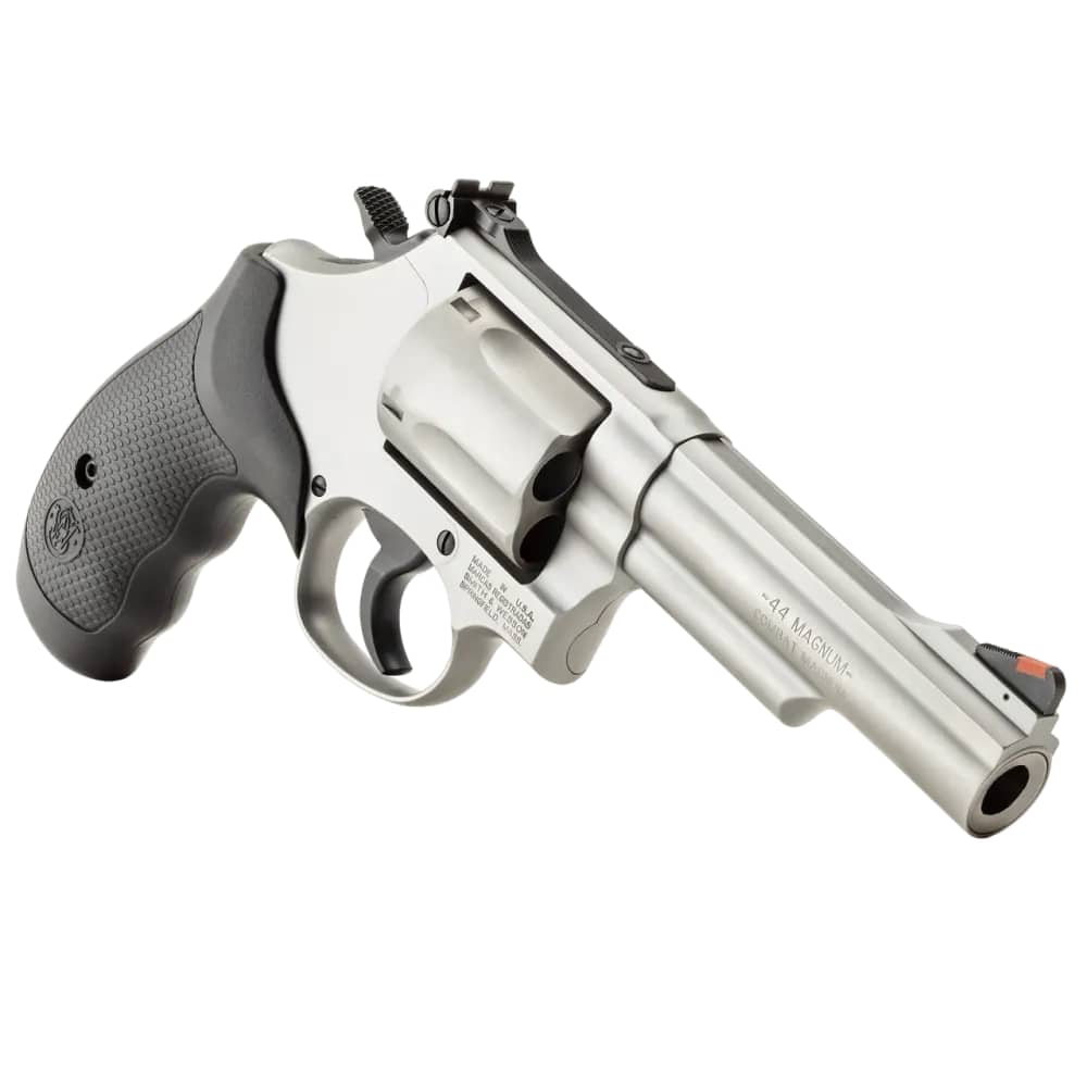 SMITH & WESSON 69 L-frame Revolver 44 Mag Exposed Hammer Red Ramp Sight 4"-img-3