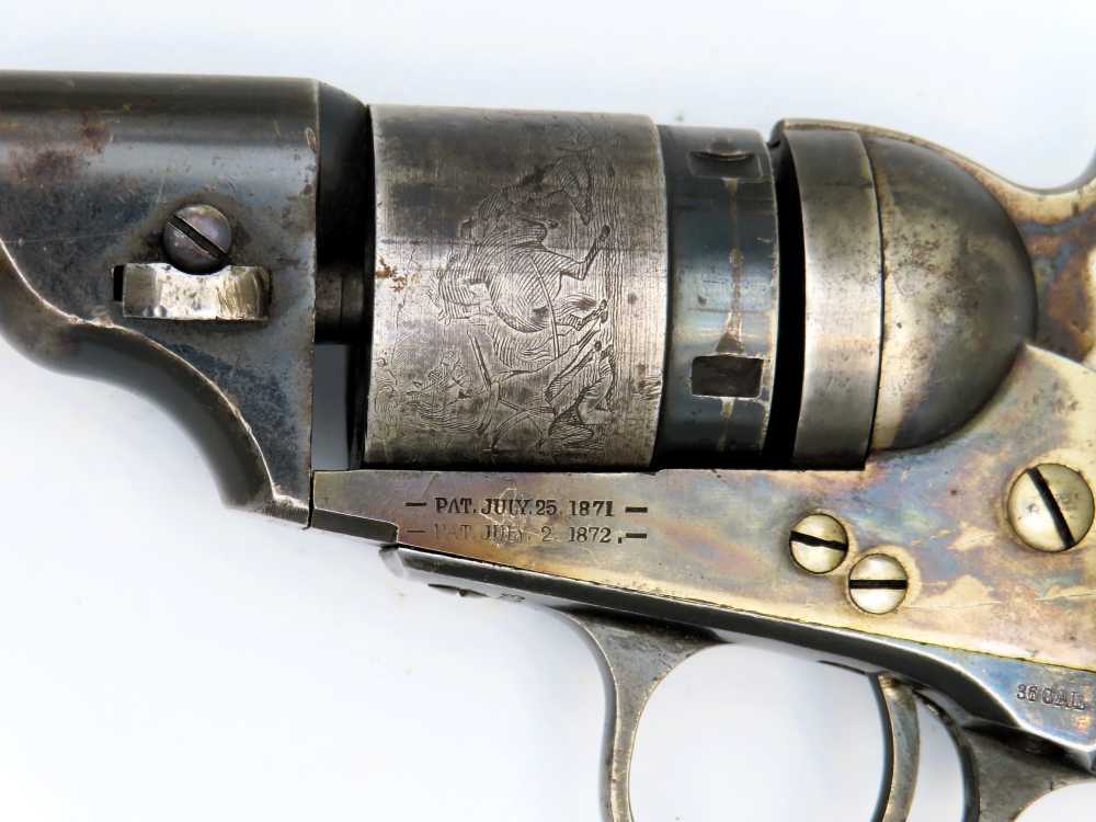 Colt Pocket Richards-Mason Conversion .38 Revolver Scarce 3 1/2" Barrel -img-22