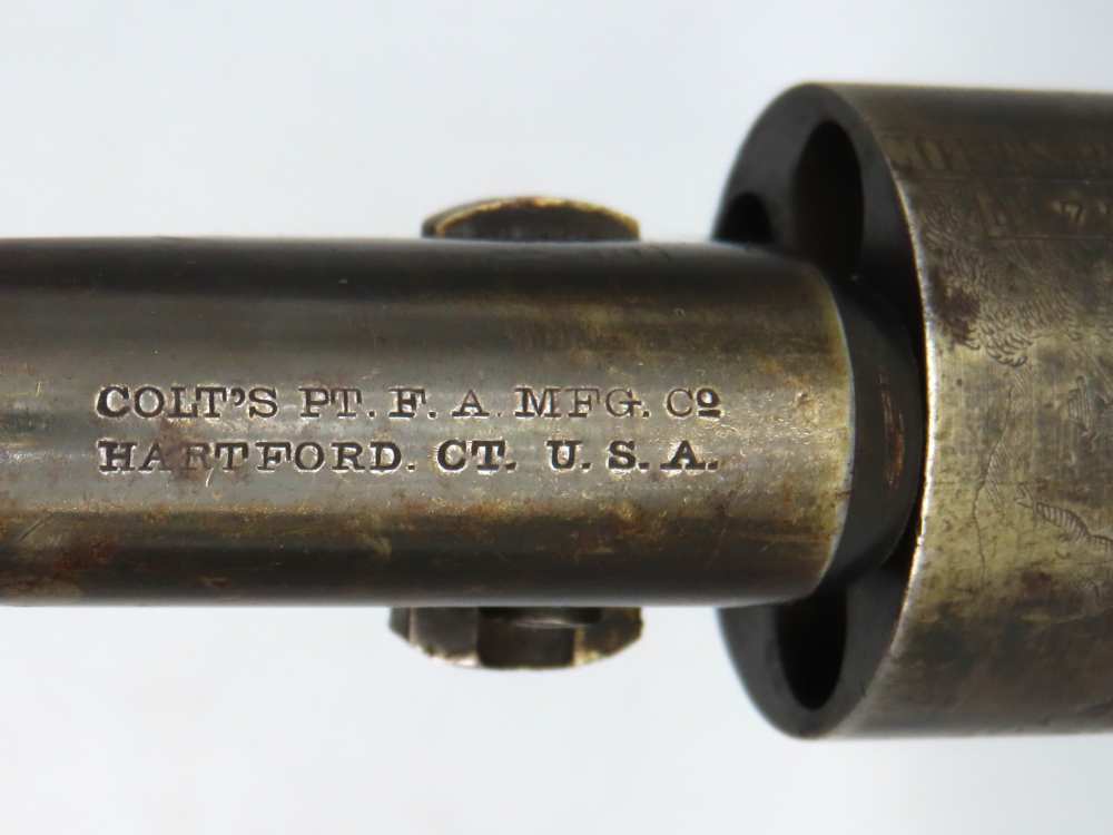 Colt Pocket Richards-Mason Conversion .38 Revolver Scarce 3 1/2" Barrel -img-15