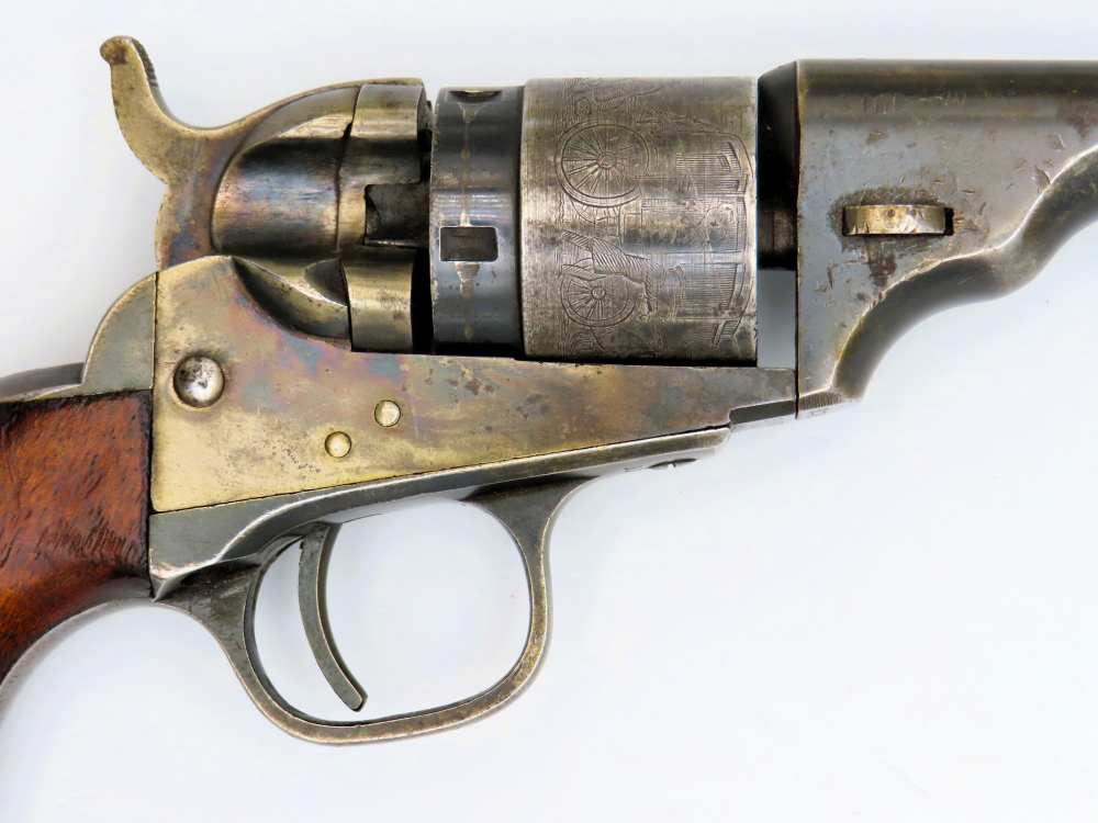Colt Pocket Richards-Mason Conversion .38 Revolver Scarce 3 1/2" Barrel -img-6