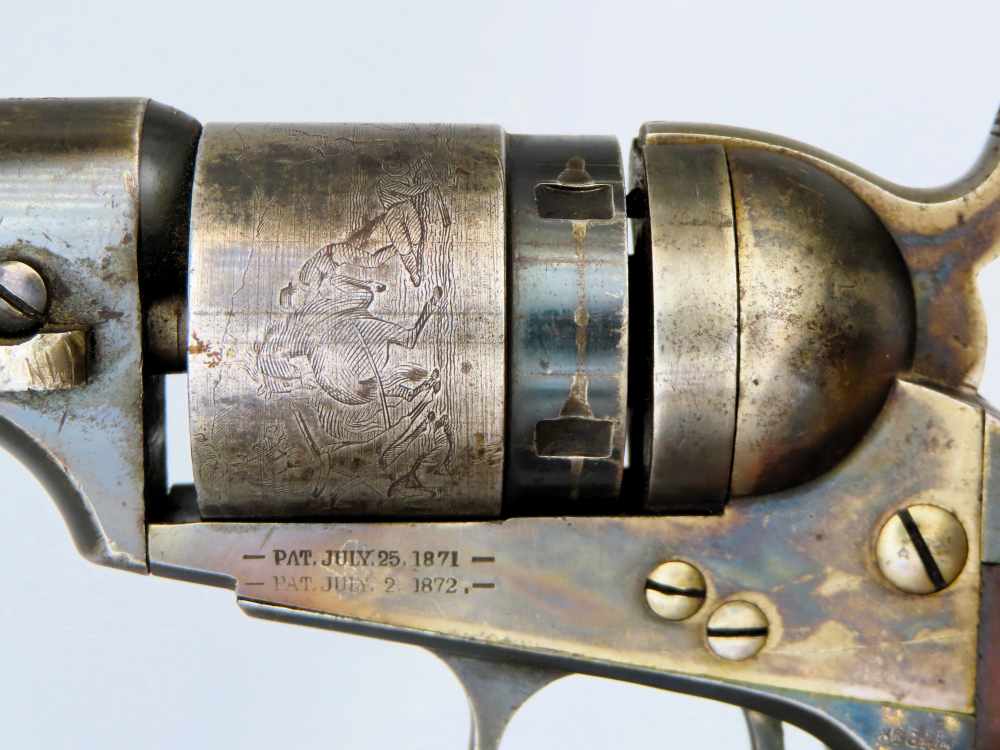 Colt Pocket Richards-Mason Conversion .38 Revolver Scarce 3 1/2" Barrel -img-11