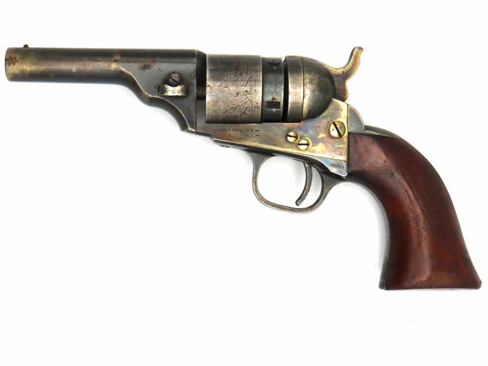 Colt Pocket Richards-Mason Conversion .38 Revolver Scarce 3 1/2" Barrel -img-17