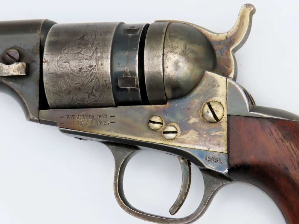 Colt Pocket Richards-Mason Conversion .38 Revolver Scarce 3 1/2" Barrel -img-19