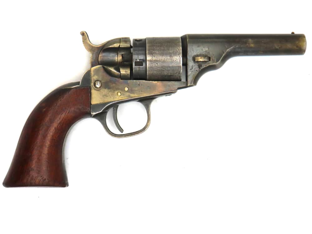 Colt Pocket Richards-Mason Conversion .38 Revolver Scarce 3 1/2" Barrel -img-0