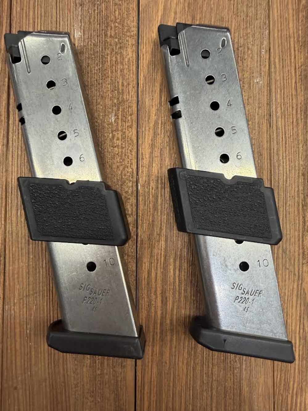 2 - Sig Sauer P220 45 ACP 10 Round Magazines -img-2