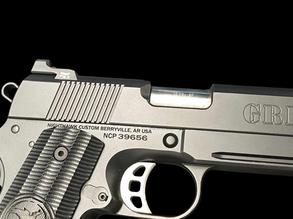Nighthawk Custom 1911 GRP Recon 5" 45ACP by Tim Anderson CA Approved-img-7