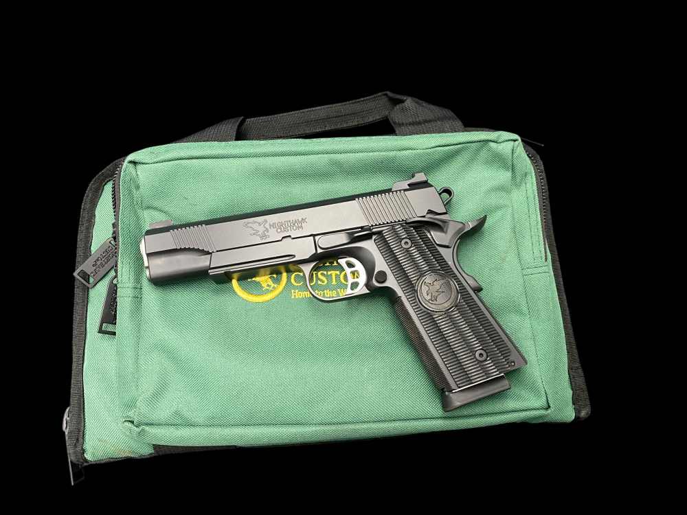 Nighthawk Custom 1911 GRP Recon 5" 45ACP by Tim Anderson CA Approved-img-1