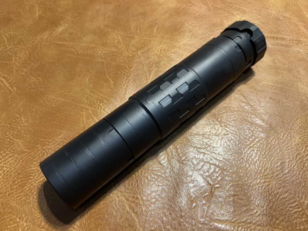 SilencerCo Omega 36M Modular High Pressure Big Bore .36 (9mm) Suppressor-img-3