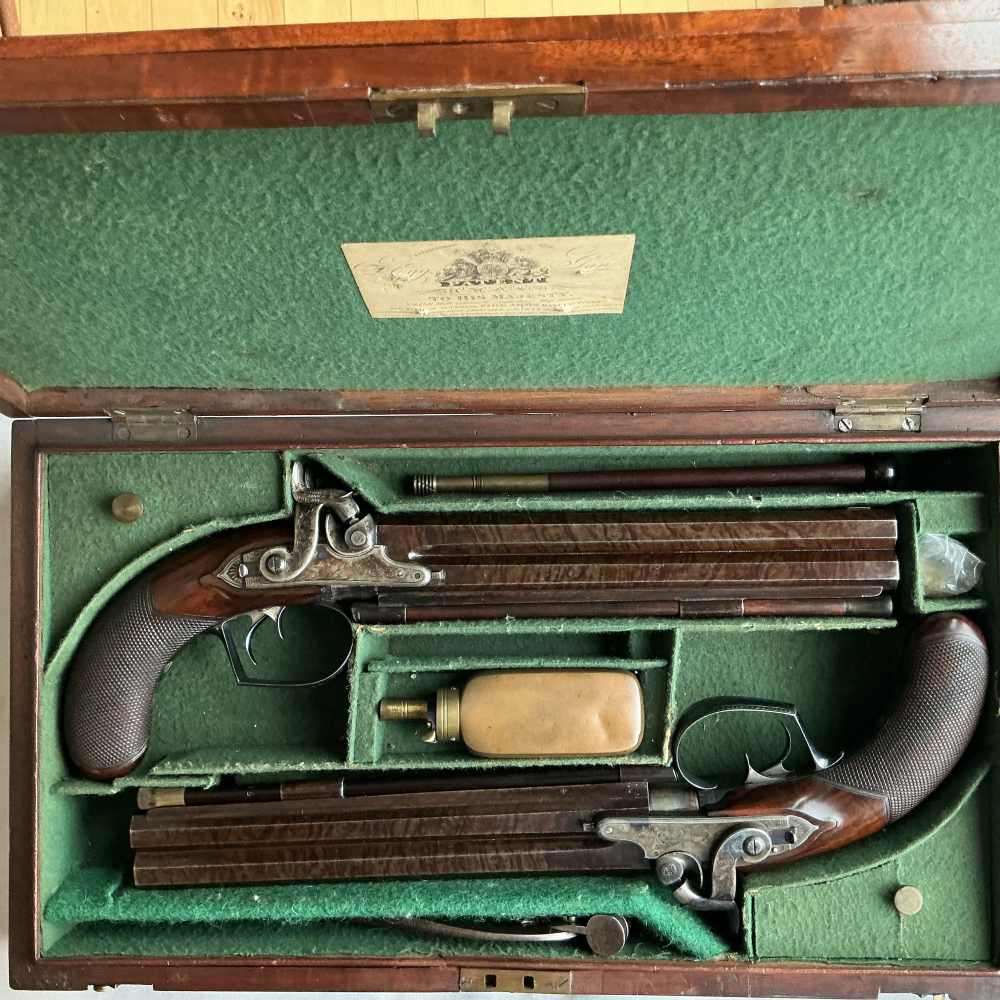 Durs Egg Over/Under Double Barrel Presentation Pistols-img-89