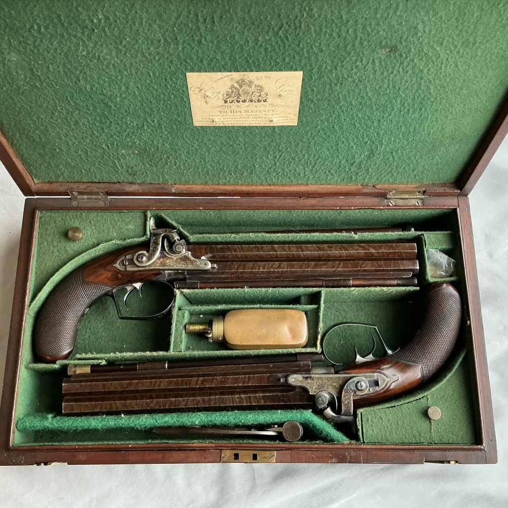 Durs Egg Over/Under Double Barrel Presentation Pistols-img-88