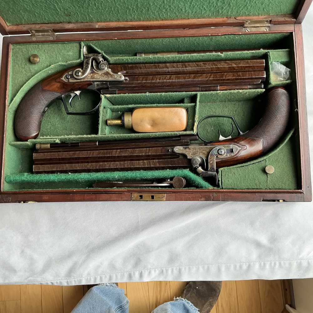 Durs Egg Over/Under Double Barrel Presentation Pistols-img-20