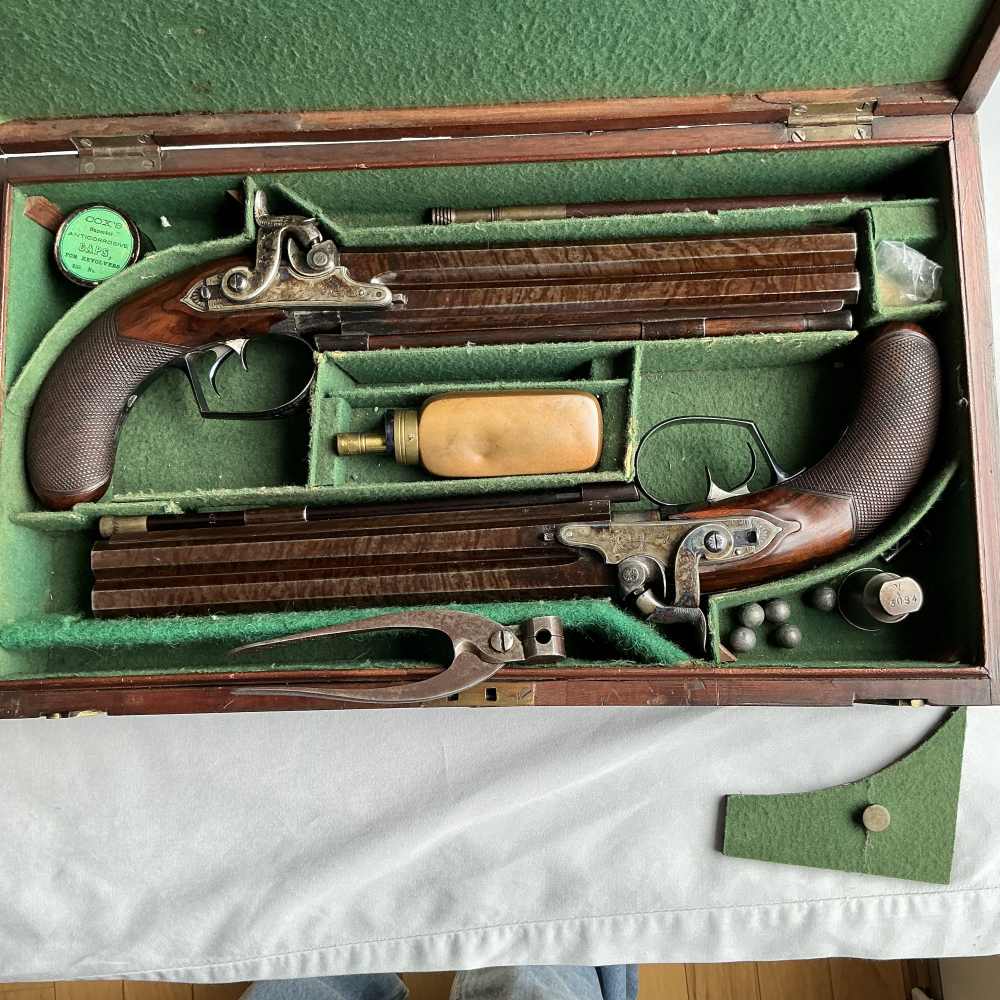 Durs Egg Over/Under Double Barrel Presentation Pistols-img-1