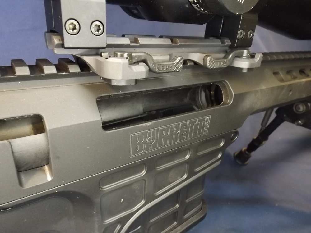 Barrett 98B, 338 Lupa Rifle w/Schmidt & Bender PM II 5-25X56 IR Scope-img-13