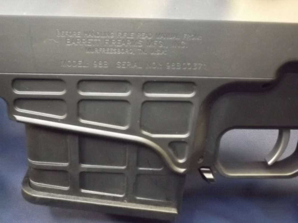 Barrett 98B, 338 Lupa Rifle w/Schmidt & Bender PM II 5-25X56 IR Scope-img-22