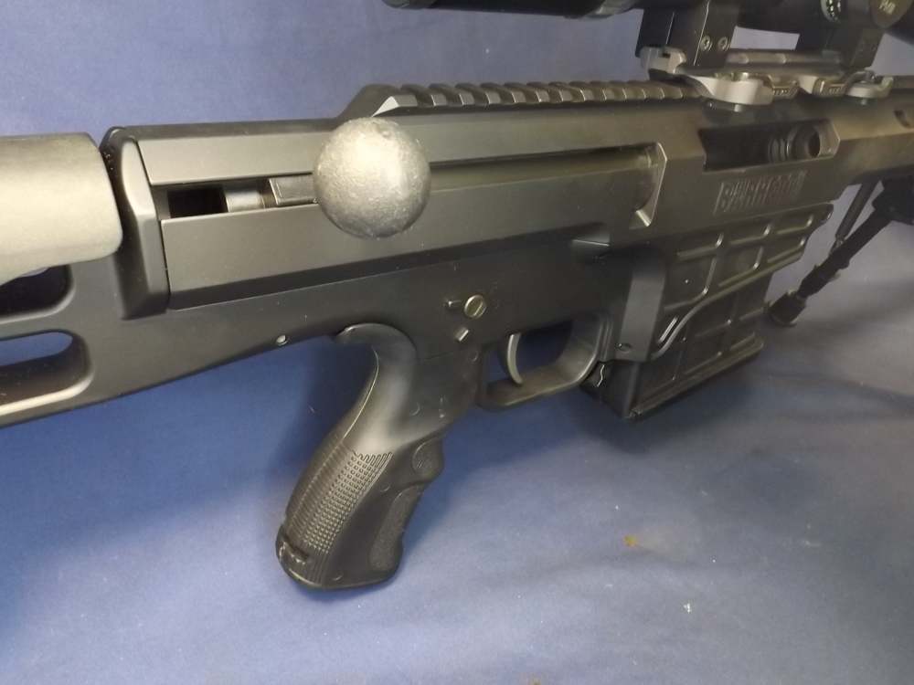 Barrett 98B, 338 Lupa Rifle w/Schmidt & Bender PM II 5-25X56 IR Scope-img-14