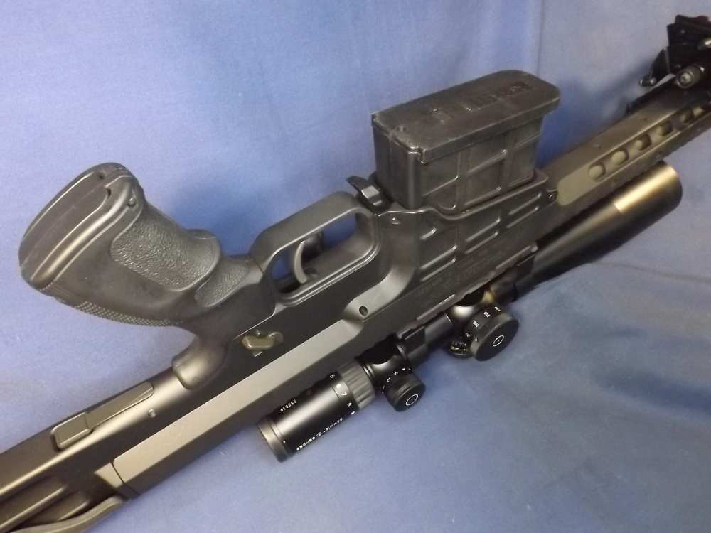 Barrett 98B, 338 Lupa Rifle w/Schmidt & Bender PM II 5-25X56 IR Scope-img-16