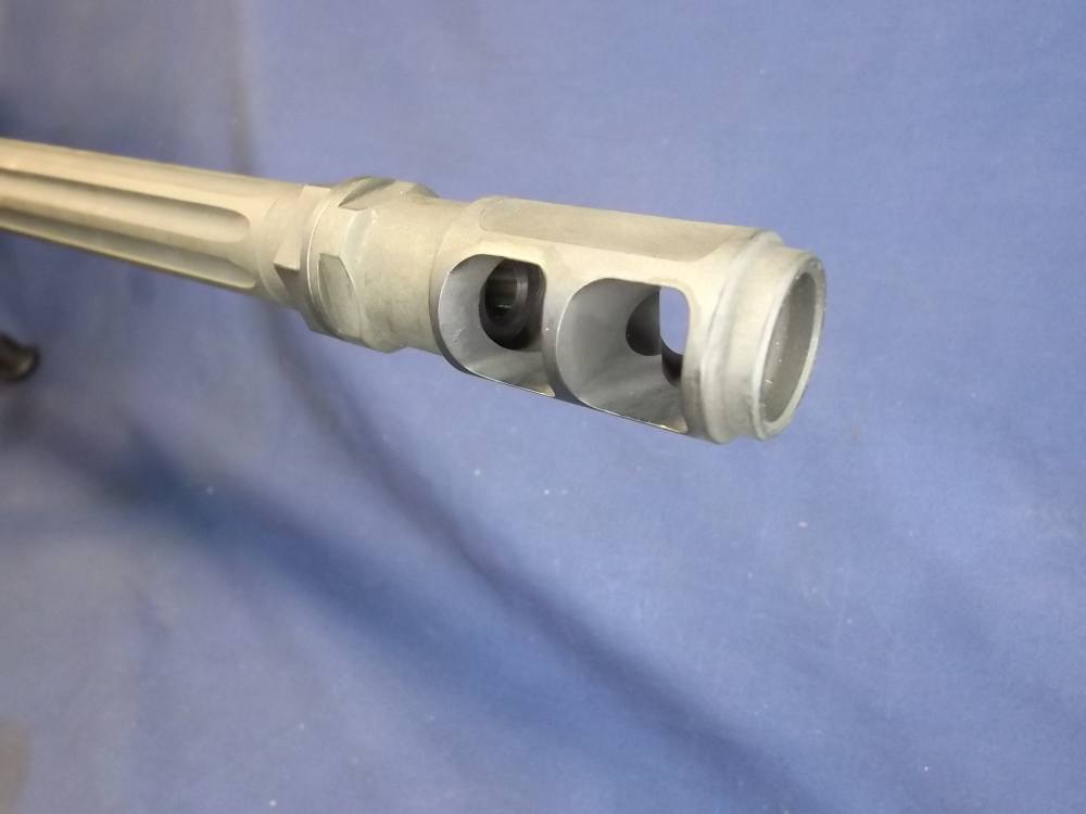 Barrett 98B, 338 Lupa Rifle w/Schmidt & Bender PM II 5-25X56 IR Scope-img-12
