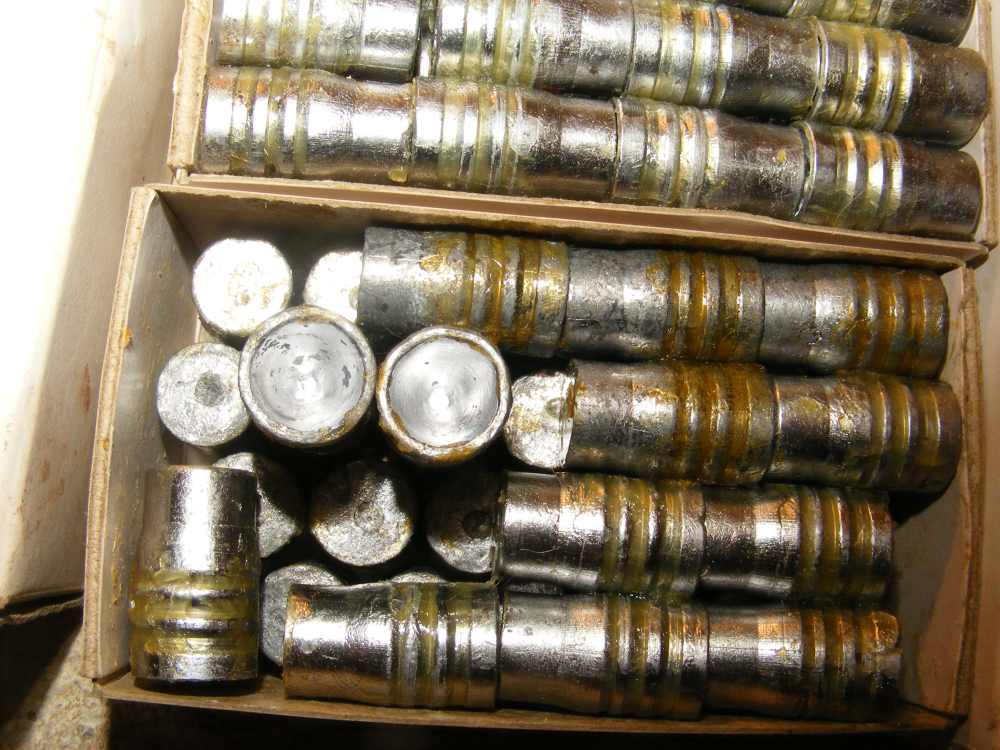 80 .533 Cast Lead Bullets Hollow Base Mini Ball for Black Powder Rifle-img-5