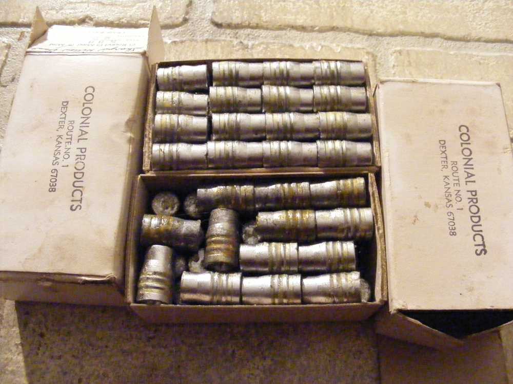 80 .533 Cast Lead Bullets Hollow Base Mini Ball for Black Powder Rifle-img-0
