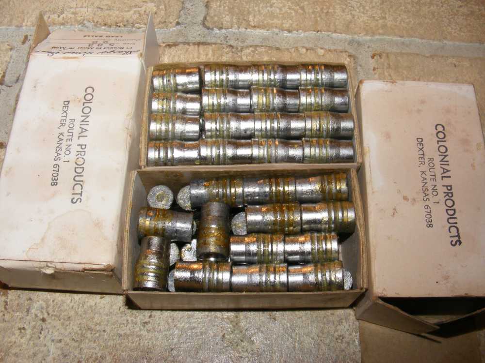 80 .533 Cast Lead Bullets Hollow Base Mini Ball for Black Powder Rifle-img-1