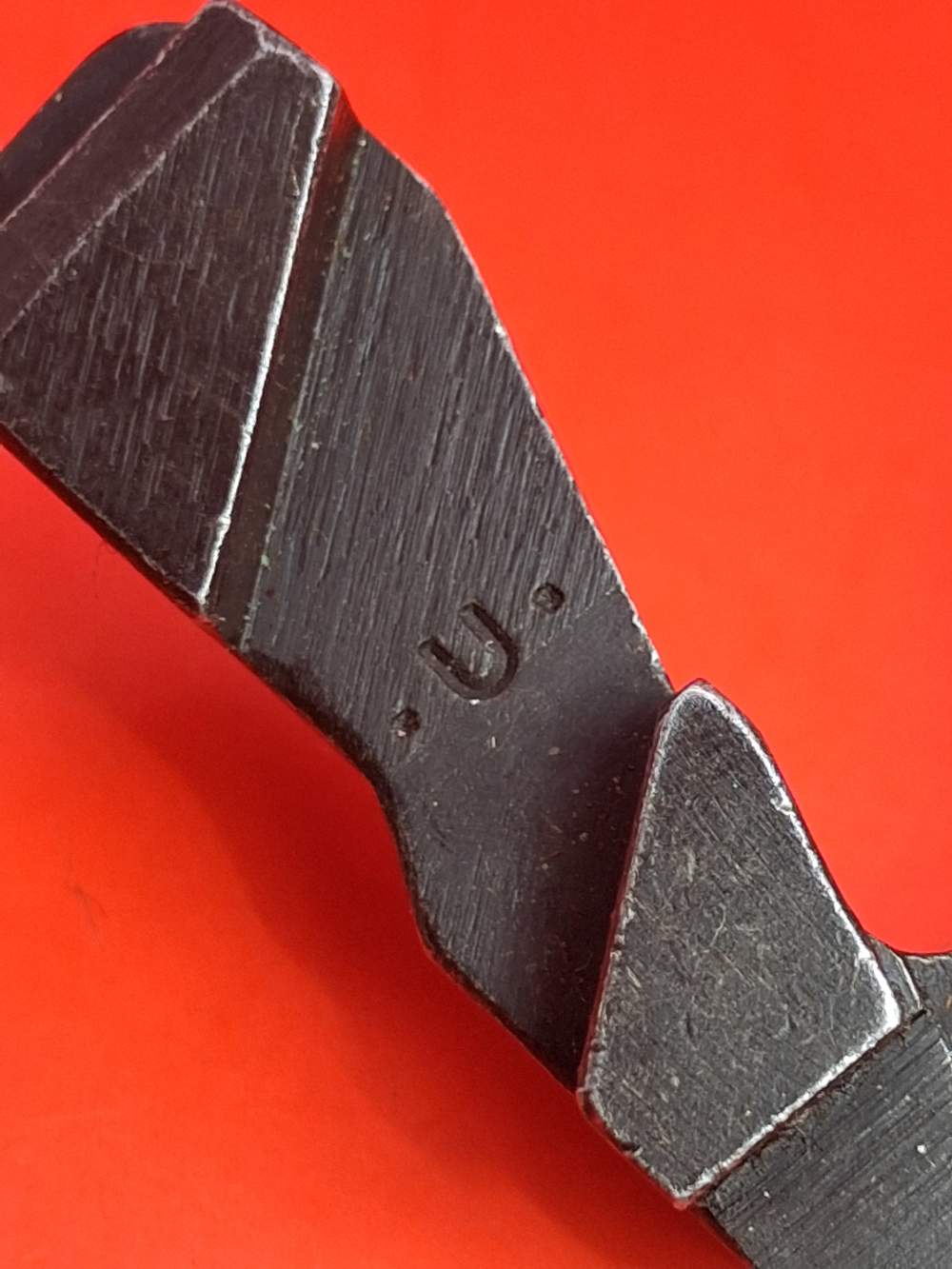 Underwood M1 Carbine Type 1 Dog-Leg Hammer .U. - Early USGI Vintage-img-1