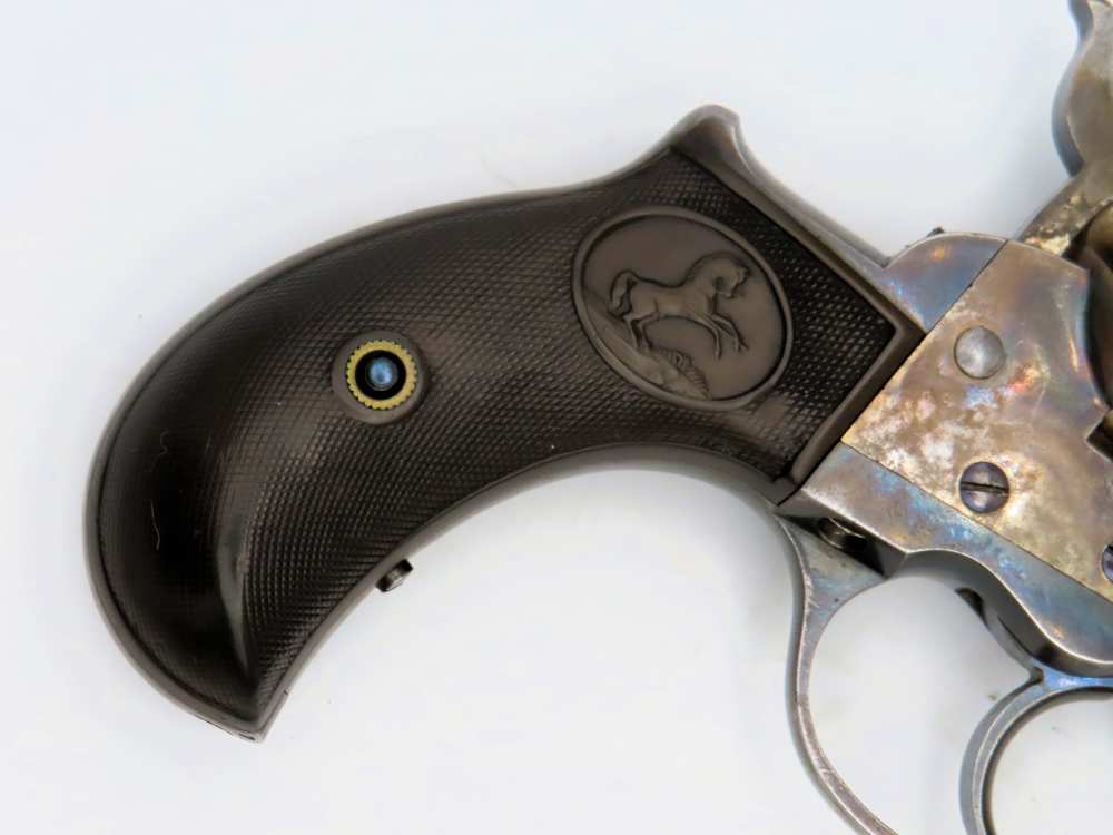 Excellent Antique Colt 1877 Thunderer Sherriff's Model .41 Revolver 1889-img-7