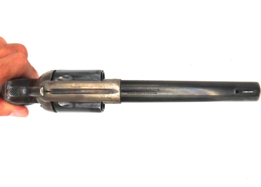 Excellent Antique Colt 1877 Thunderer Sherriff's Model .41 Revolver 1889-img-8