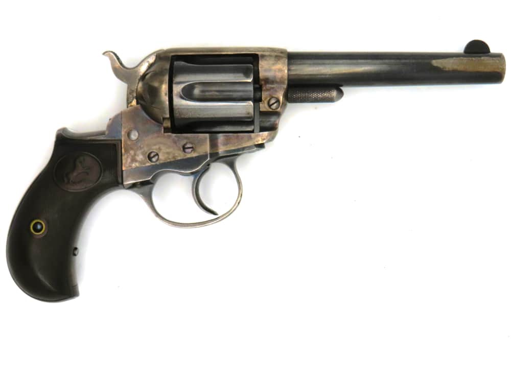 Excellent Antique Colt 1877 Thunderer Sherriff's Model .41 Revolver 1889-img-0