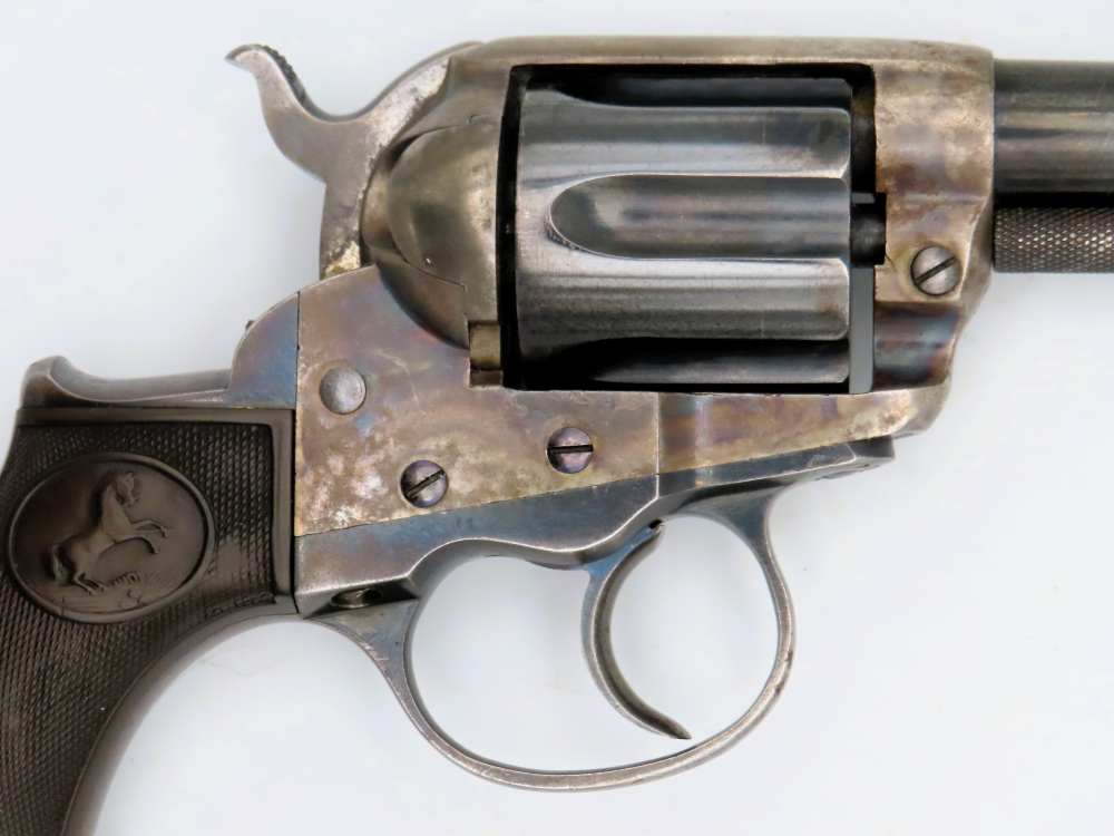 Excellent Antique Colt 1877 Thunderer Sherriff's Model .41 Revolver 1889-img-4