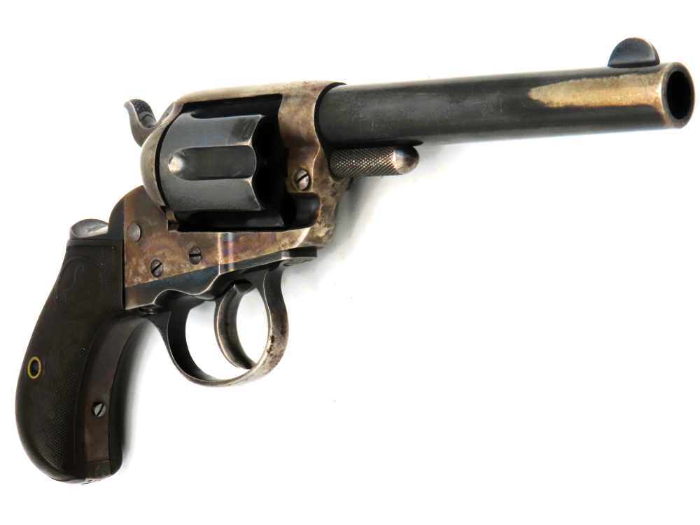 Excellent Antique Colt 1877 Thunderer Sherriff's Model .41 Revolver 1889-img-11