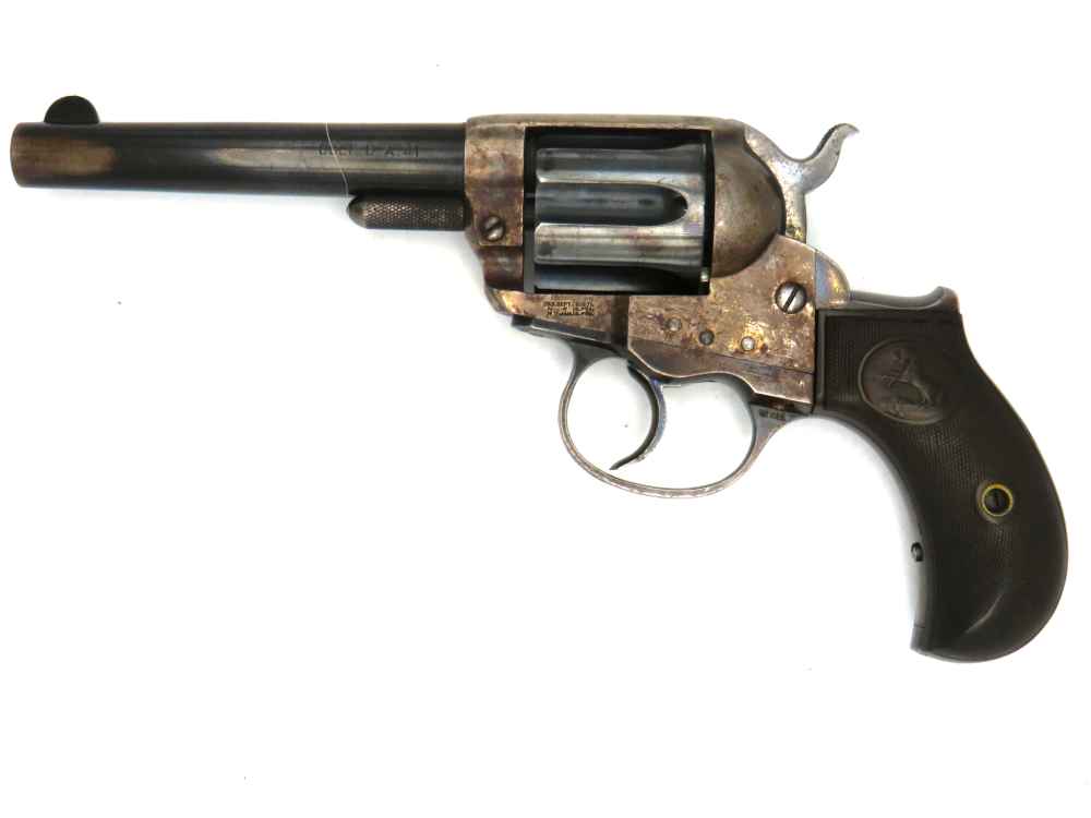 Excellent Antique Colt 1877 Thunderer Sherriff's Model .41 Revolver 1889-img-12