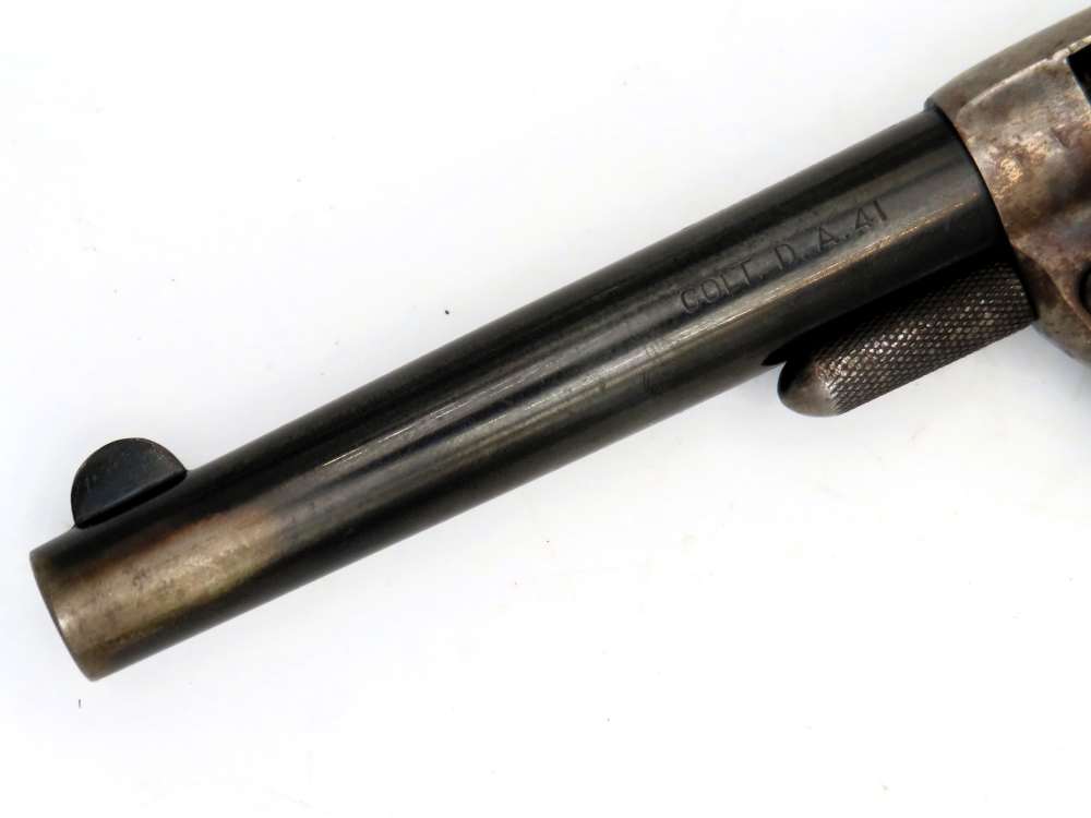 Excellent Antique Colt 1877 Thunderer Sherriff's Model .41 Revolver 1889-img-15