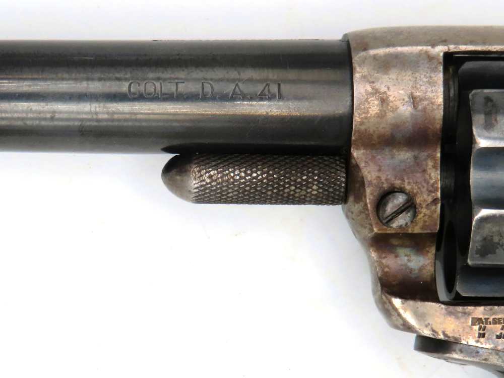 Excellent Antique Colt 1877 Thunderer Sherriff's Model .41 Revolver 1889-img-16