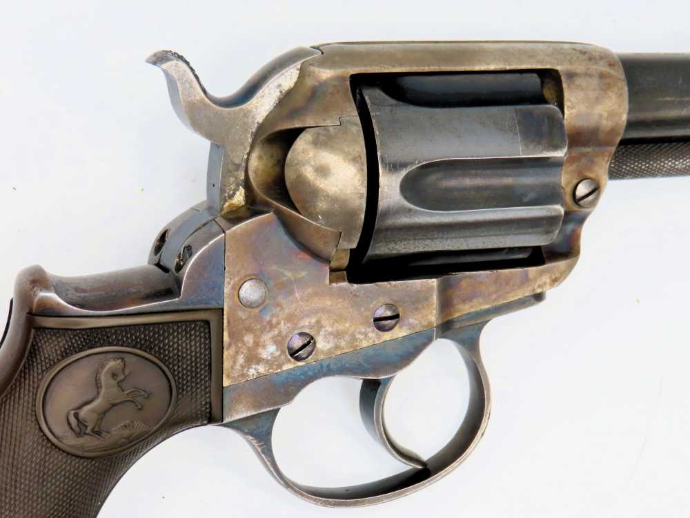 Excellent Antique Colt 1877 Thunderer Sherriff's Model .41 Revolver 1889-img-6
