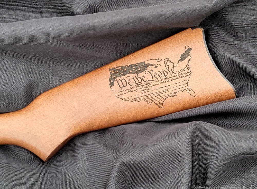 Ruger Sale This Week! Engraved 2nd Amendment Ruger 10/22 -img-0