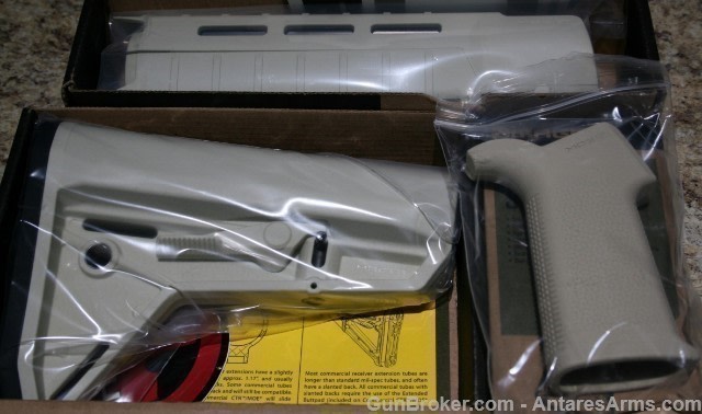 Magpul MOE Grip Stock Handguard Kit AR-15 SAND-img-2