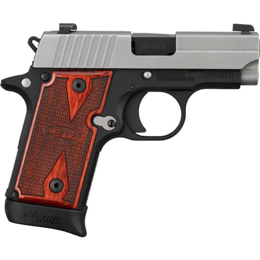 798681703005 Sig Sauer P238 Two-Tone 380 Auto 2.7" Black Anodized-img-0