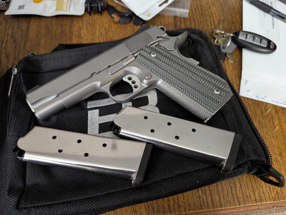 ED Brown Kobra carry stainless 45 45acp minty-img-0