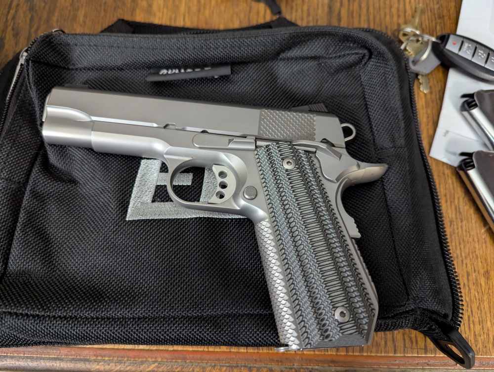 ED Brown Kobra carry stainless 45 45acp minty-img-5