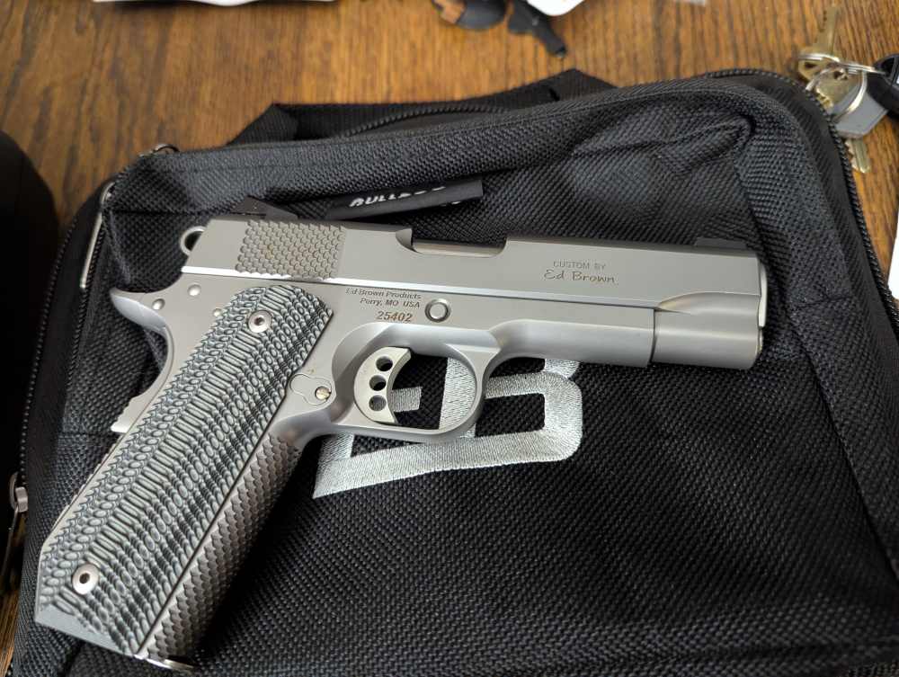ED Brown Kobra carry stainless 45 45acp minty-img-3