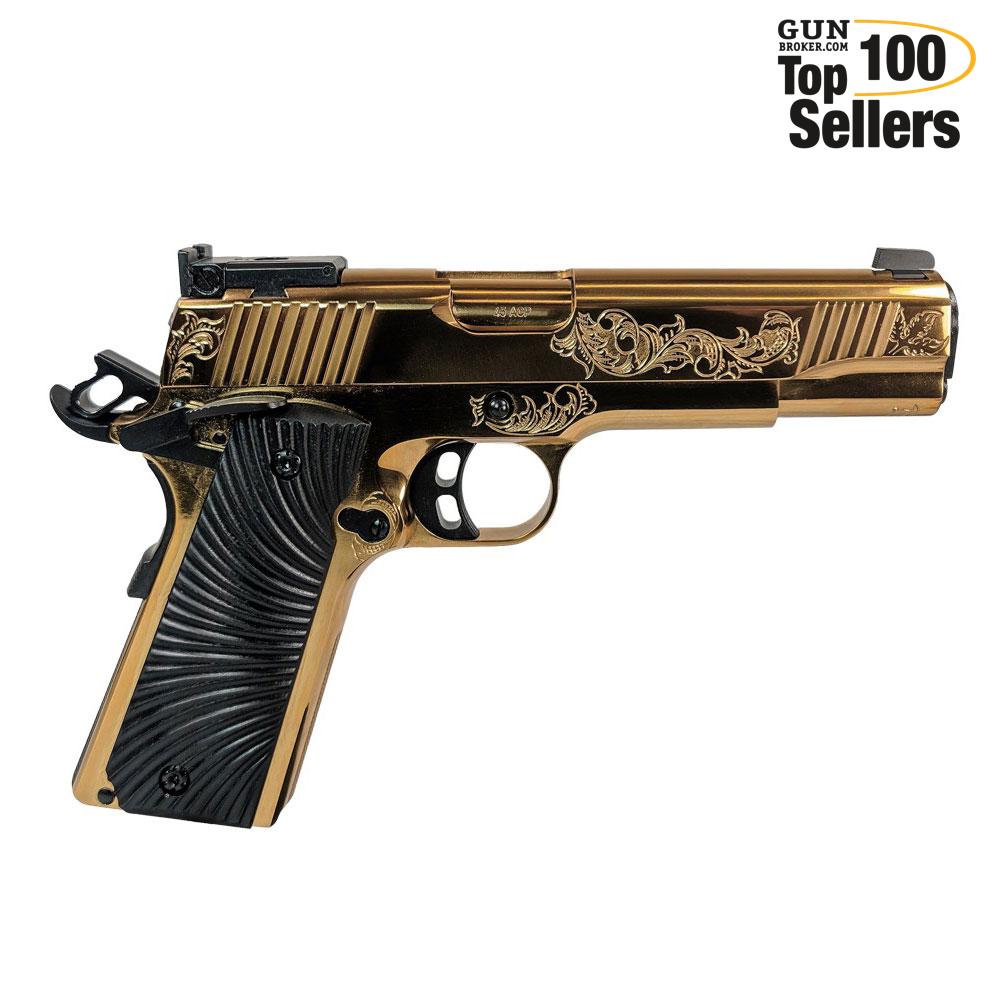 EUROPEAN AMERICAN ARMORY Girsan MC1911 Gold Lux .45 ACP 5in 8rd Pistol-img-0