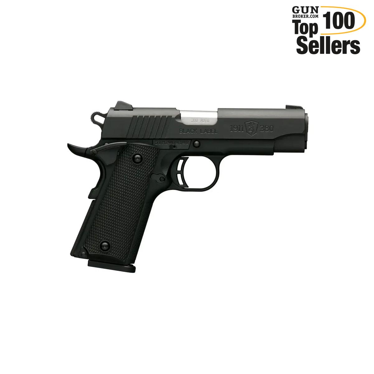 BROWNING 1911-380 Black Label Compact Pistol (51905492)-img-0