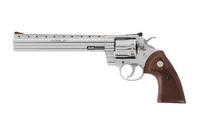 New Colt Python 357 Magnum 8" Stainless LayAway Option PYTHON-SP8WTS-img-0
