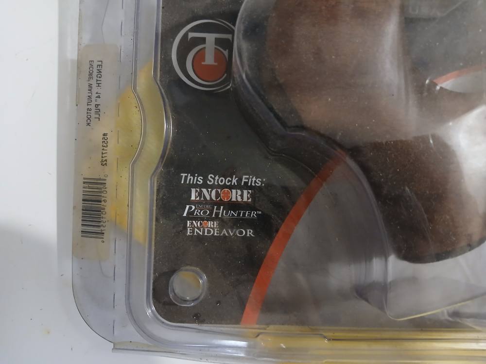 TC Encore Walnut Stock 14" #7722 Fits Pro Hunter Endeavor New NOS T/C-img-1