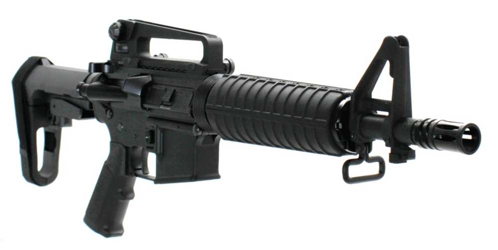 Konza Guns AR15 Commando A3 10.5" 5.56 W Carry Handle SB3 Brace Pistol-img-0