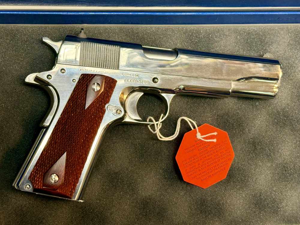 Colt CUSTOM GOVERNMENT EL CEN 38 Super Bright Stainless 02071ELC2 2006 ANIB-img-4