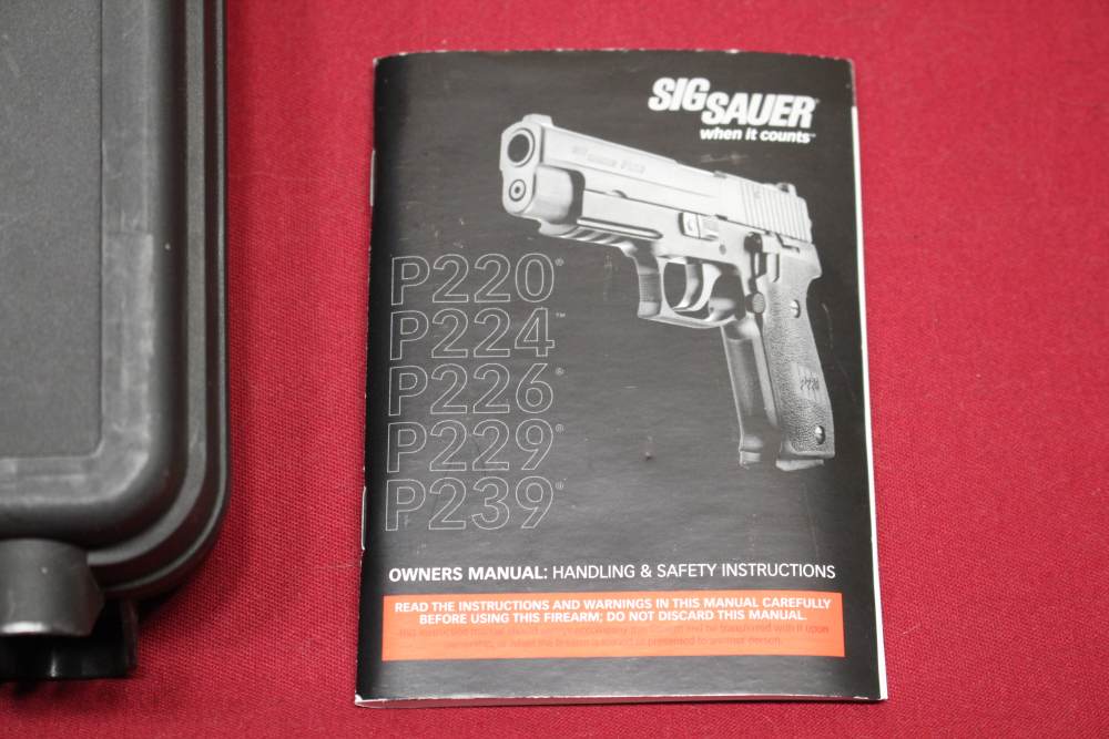 Sig Sauer P224 SAS Gen 2 9mm Pistol w/3.5" Barrel, 2x Mags, DA/SA - 2013-img-3